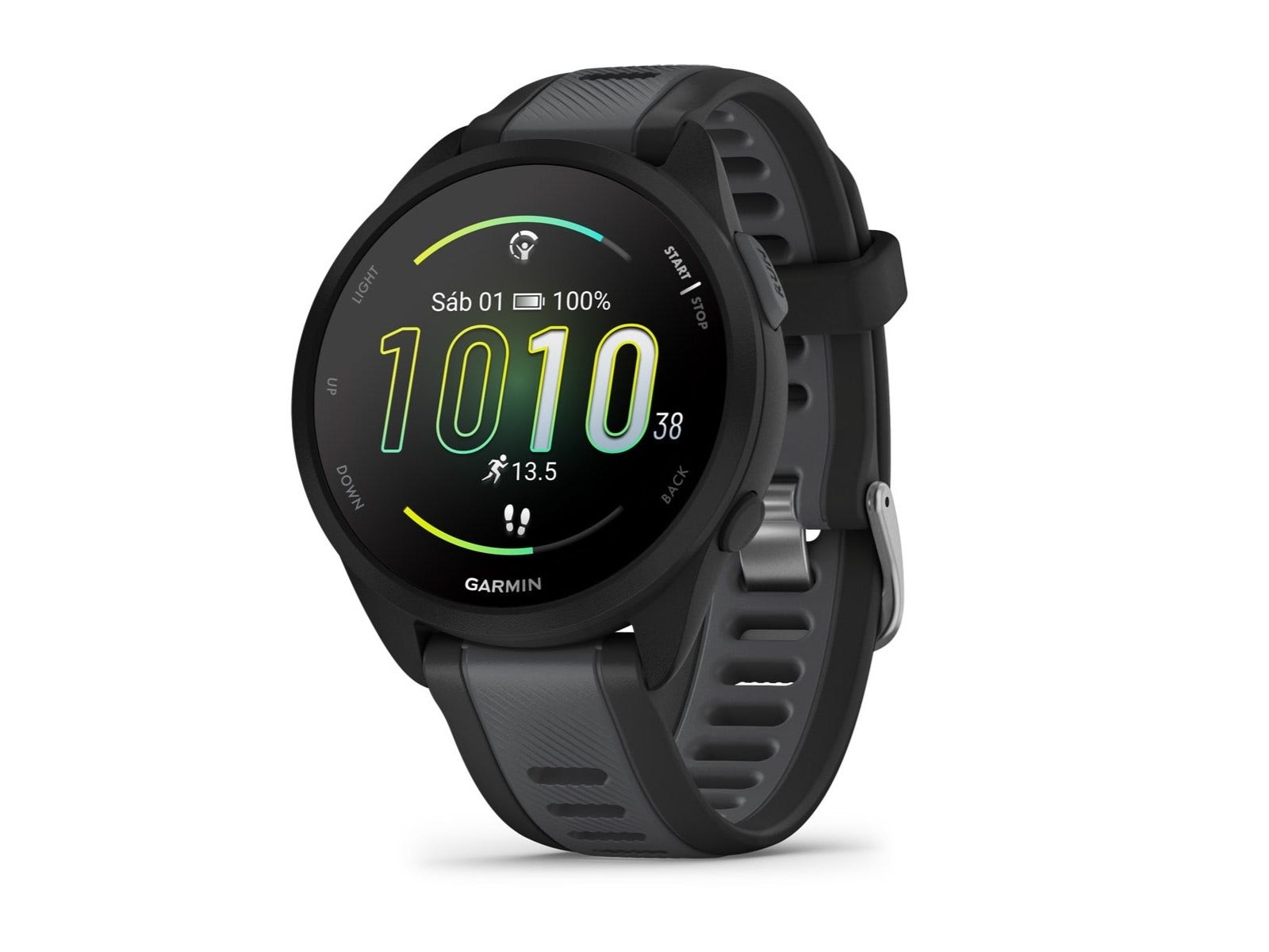 Garmin Forerunner 165 Music, 30mm (Blanco)