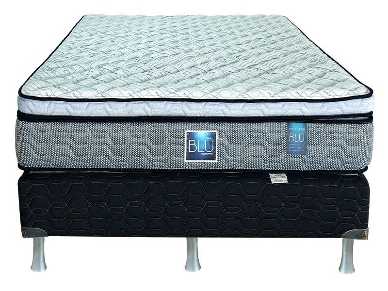 Cama Queen Blu Euro Plush Bla630