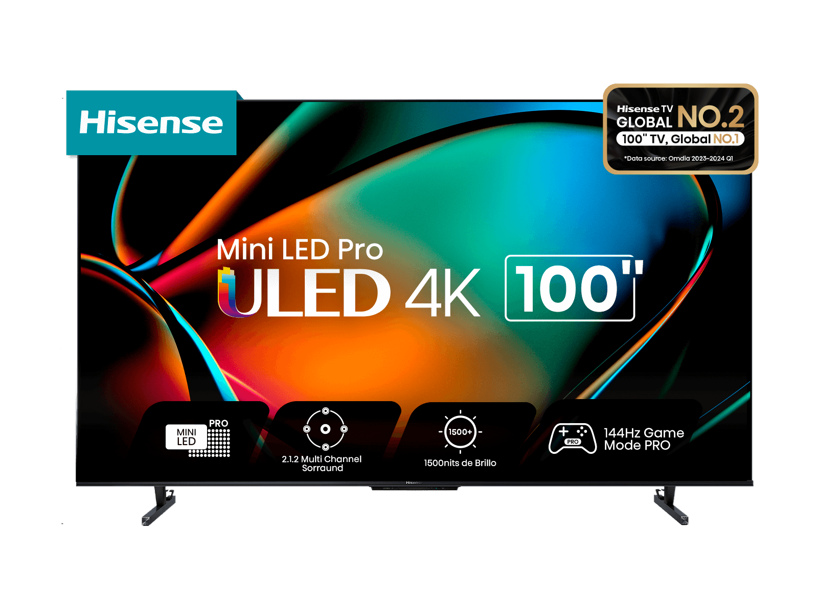 Hisense 100U8K Mini-LED Google TV UHD-4K Full Array