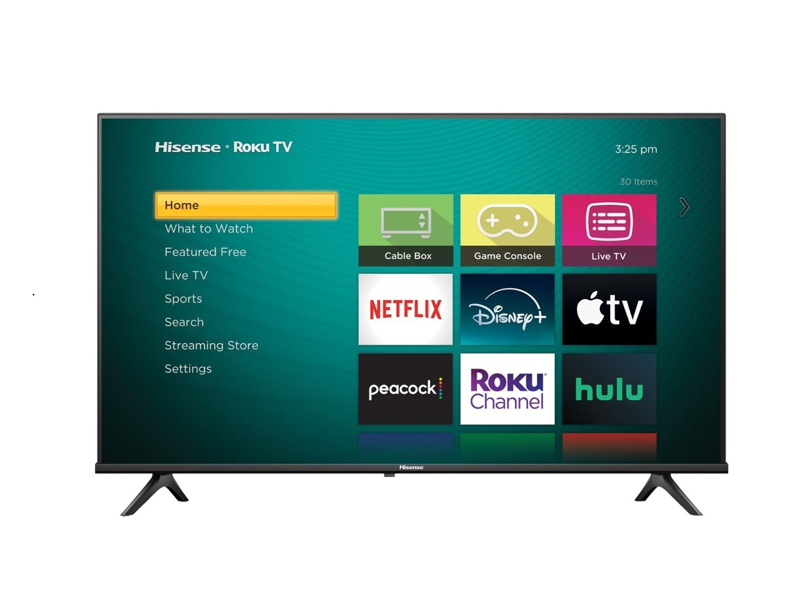 Hisense 32A4NR 32" Smart TV LED HD con sistema operativo ROKU