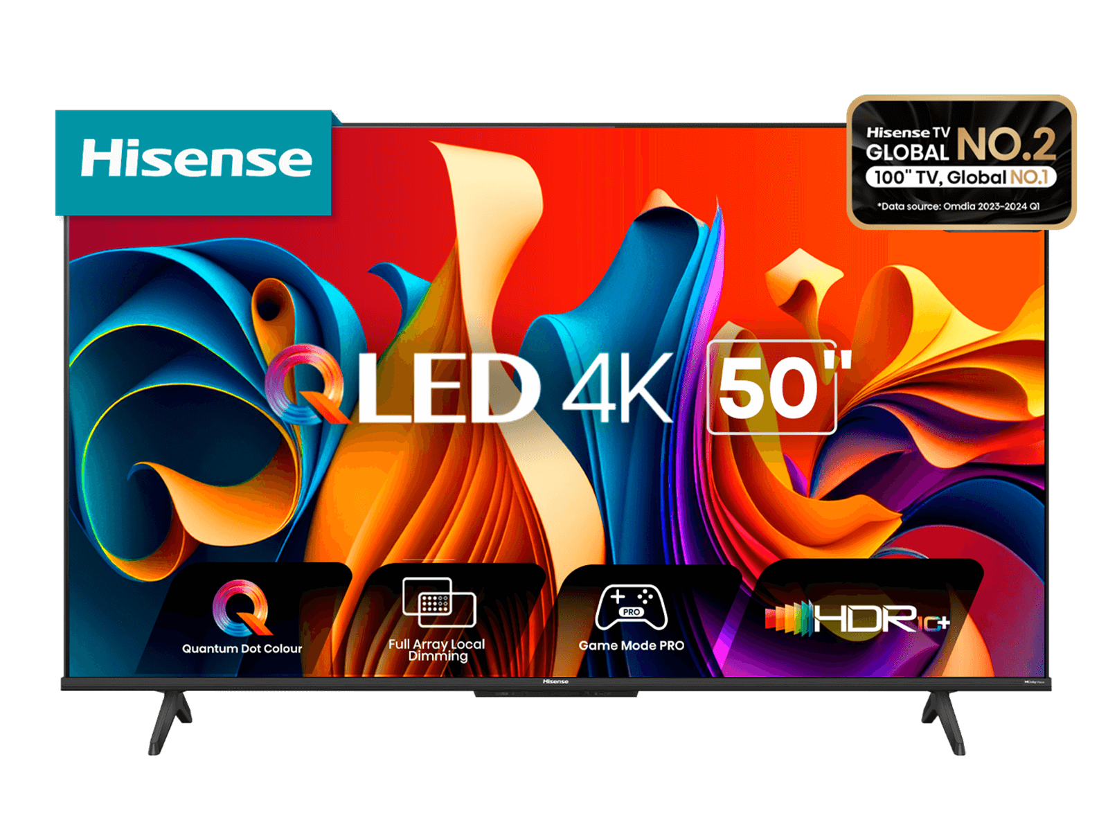 Hisense 50QD6N 50" Google TV QLED TV Ultra HD-4K