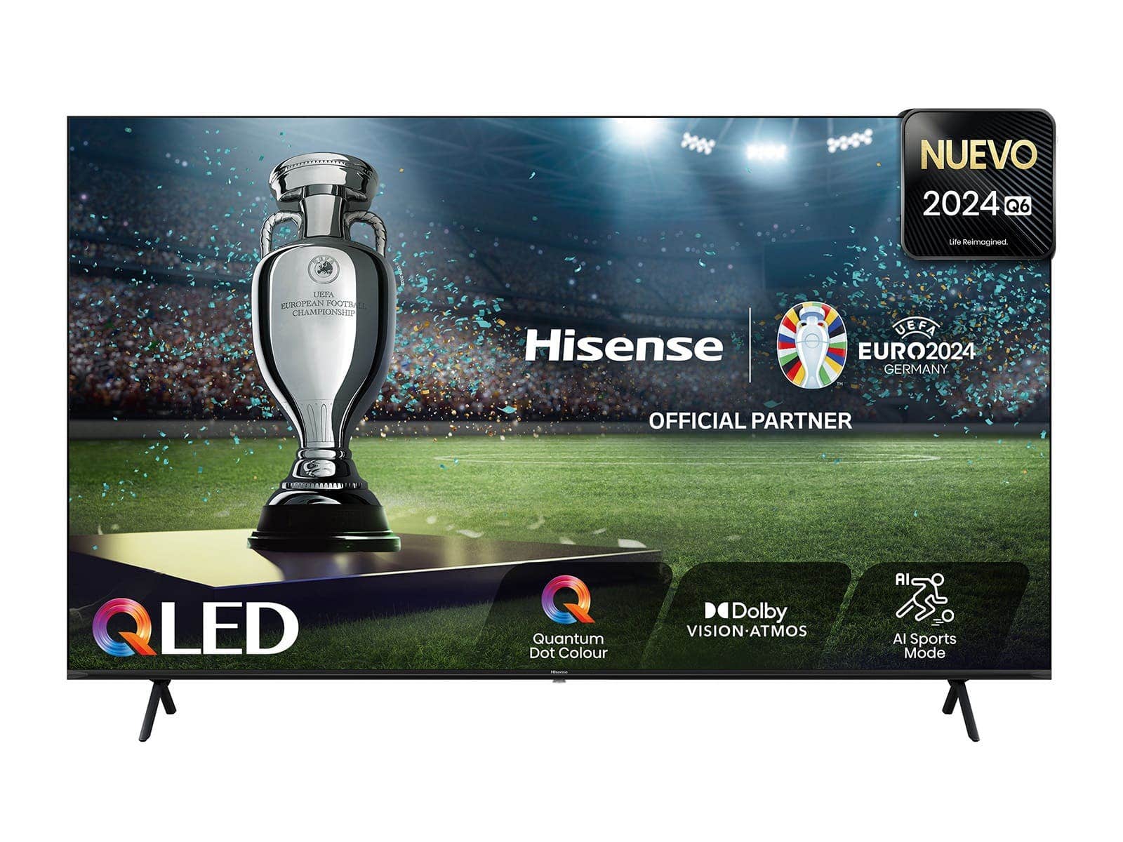 Hisense 65QD6N QLED 65" Smart TV 4K con Google TV