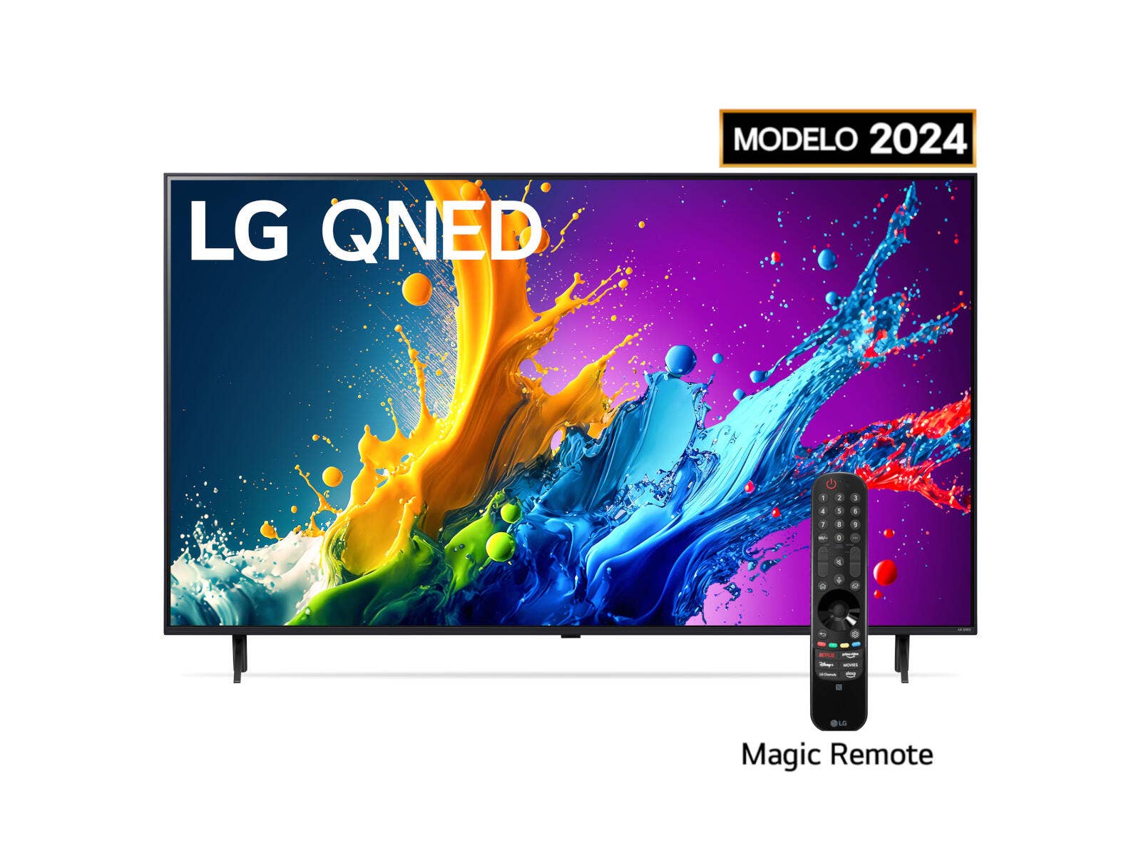 LG 65QNED80T 65"  TV QNED Smart SMART UHD - 4K ThinQ AI