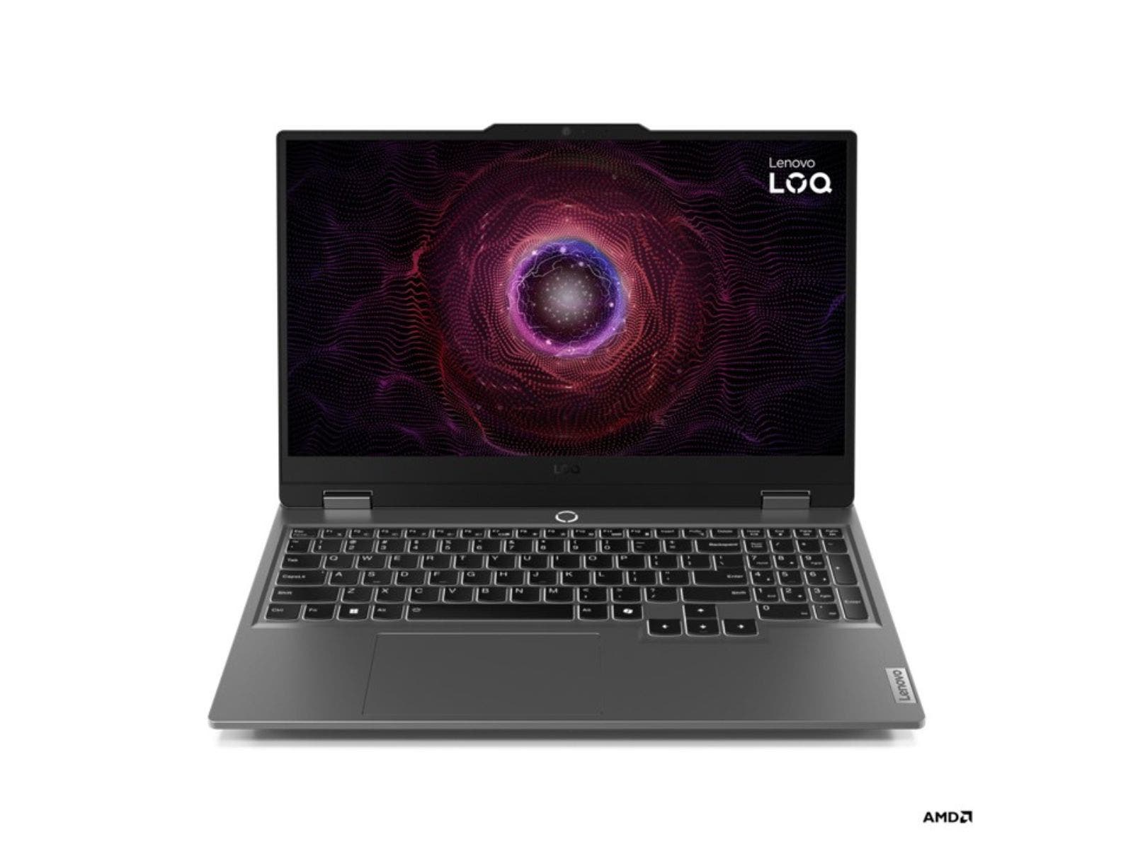 Laptop Lenovo LOQ 15ARP9 15.6" FHD procesador AMD Ryzen 5 7235HS, 16GB RAM, 512GB SSD, RTX3050 6GB