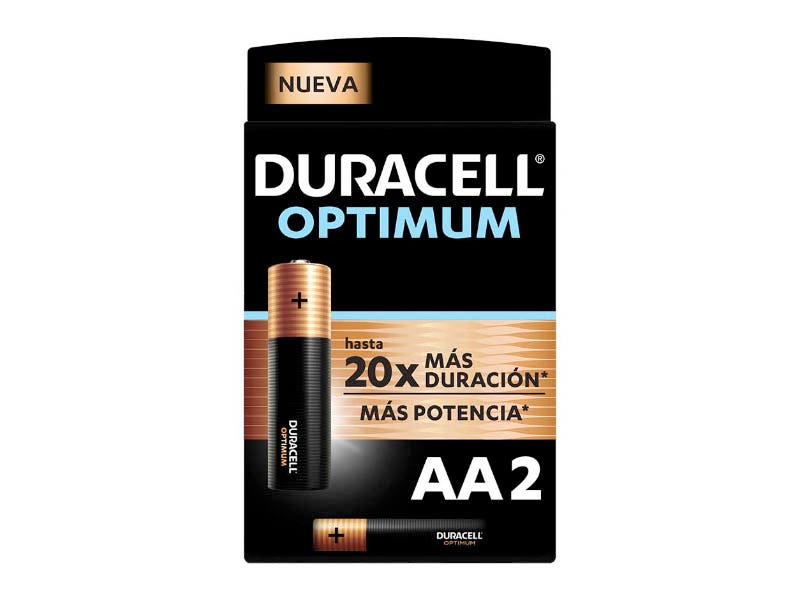 BATERIA DURACELL OPTIMUM AA 2UNX16UN