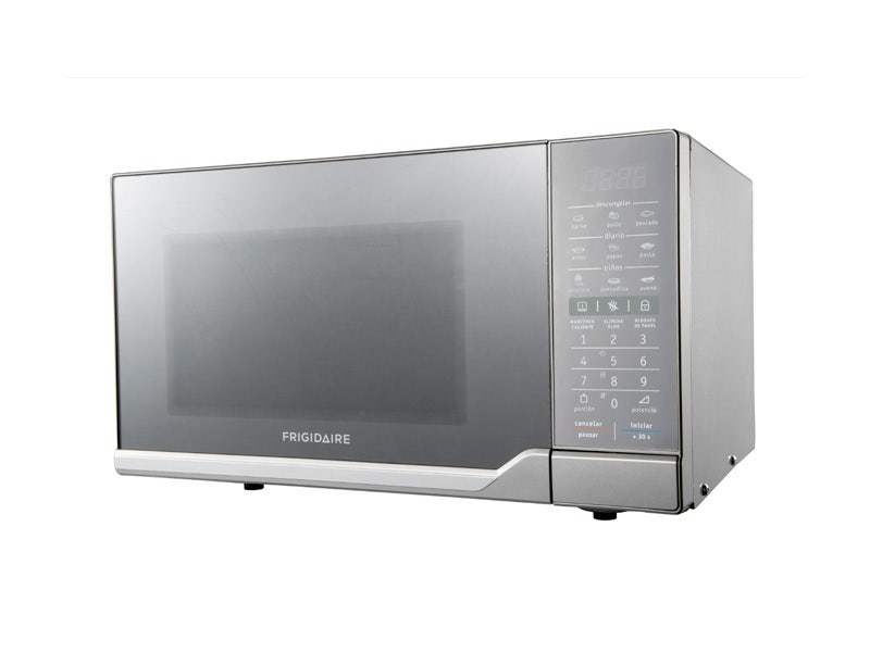 Horno microondas de 0.9', color gris, Frigidaire FMDO25S3GSPG.