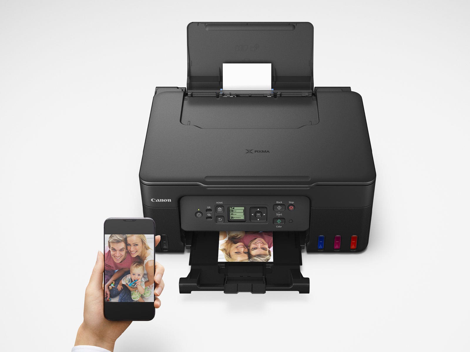 Impresora Canon Pixma G3170 MegaTank Inalámbrica y Multifuncional con Tanques de Tinta