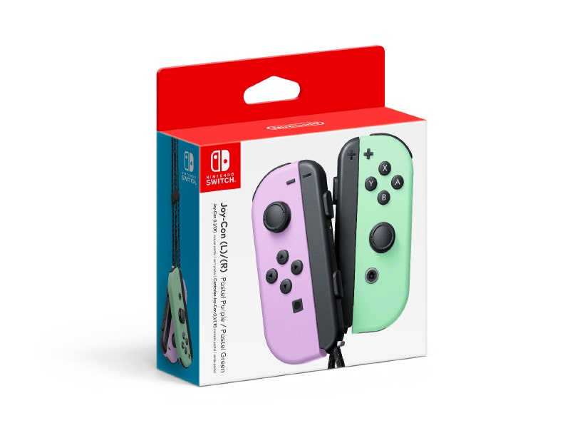 Controles Nintendo Switch Joy-Con (Left y Right) Pastel Purple/Green