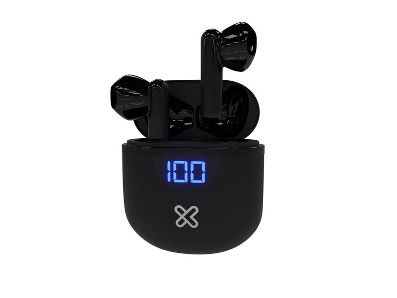 Audífonos Klip Xtreme Touchbuds In-Ear Inalámbricos con Resistencia al Agua (Negro)