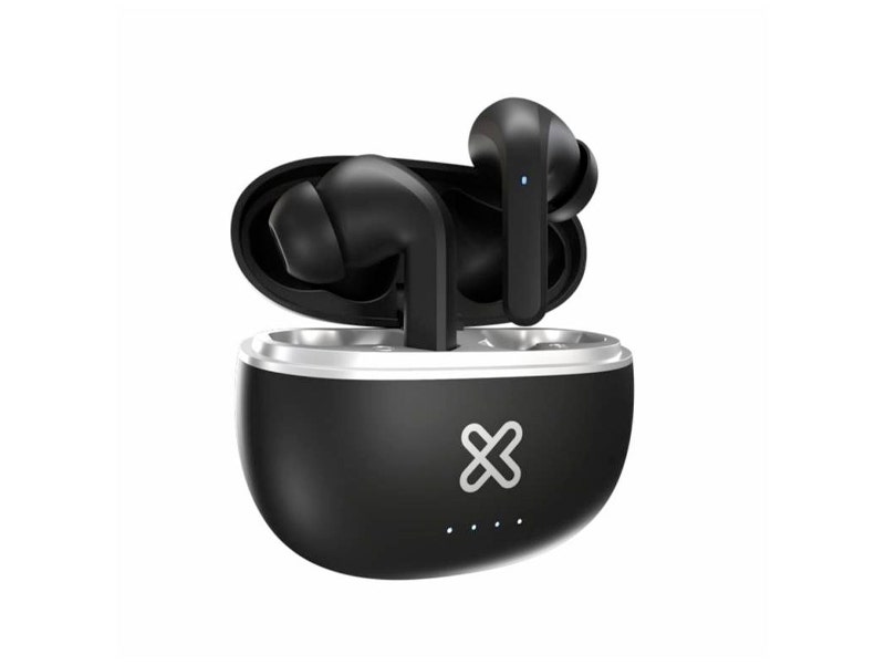 Audífonos Klip Xtreme EdgebudsPro In-Ear Inalámbricos con Cancelación Activa de Ruido (Negro)