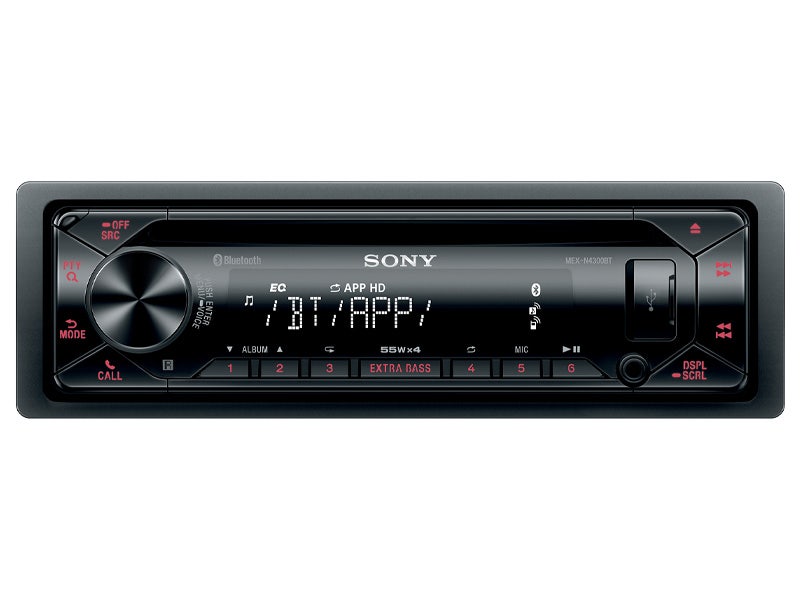 Radio para auto de CD con BLUETOOTH® y display multicolor