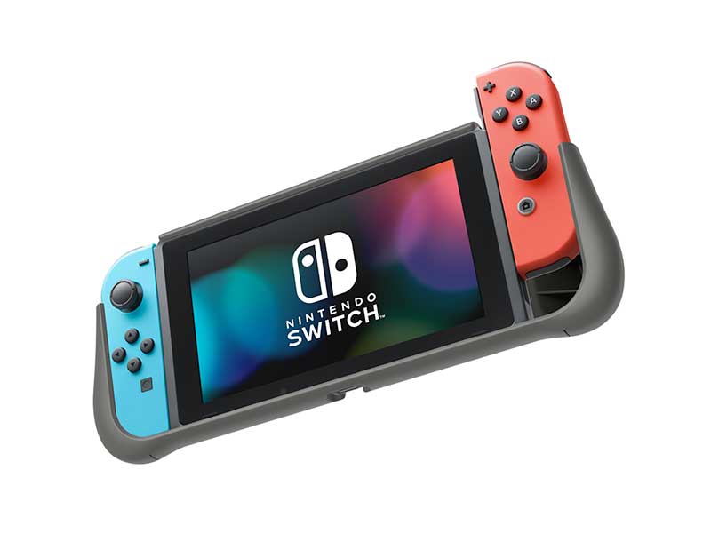 Protector de consola HORI Hybrid System Armor para Nintendo Switch (Negro)