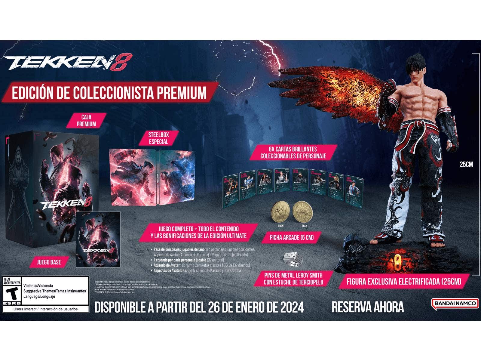 Juego PS5 Tekken 8 Premium Collector's Edition