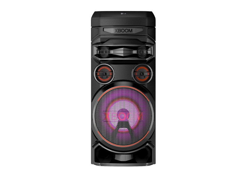 EQUIPO DE AUDIO VERTICAL TODO EN UNO LG RNC7 CON CONEXIÓN BLUETOOTH.