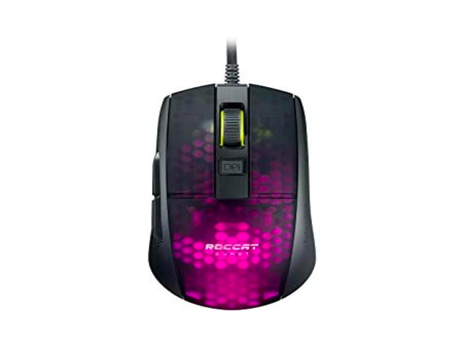 Mouse ROCCAT Burst Pro Óptico con Iluminación RGB (Negro)