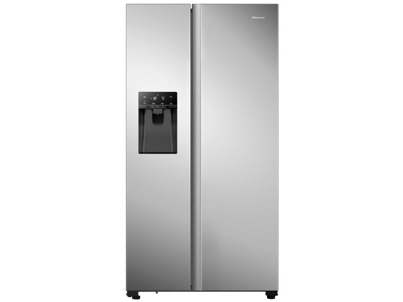 Refrigeradora Side by Side de 19' cúbicos, Inverter, Hinsense RS19W6WSN.