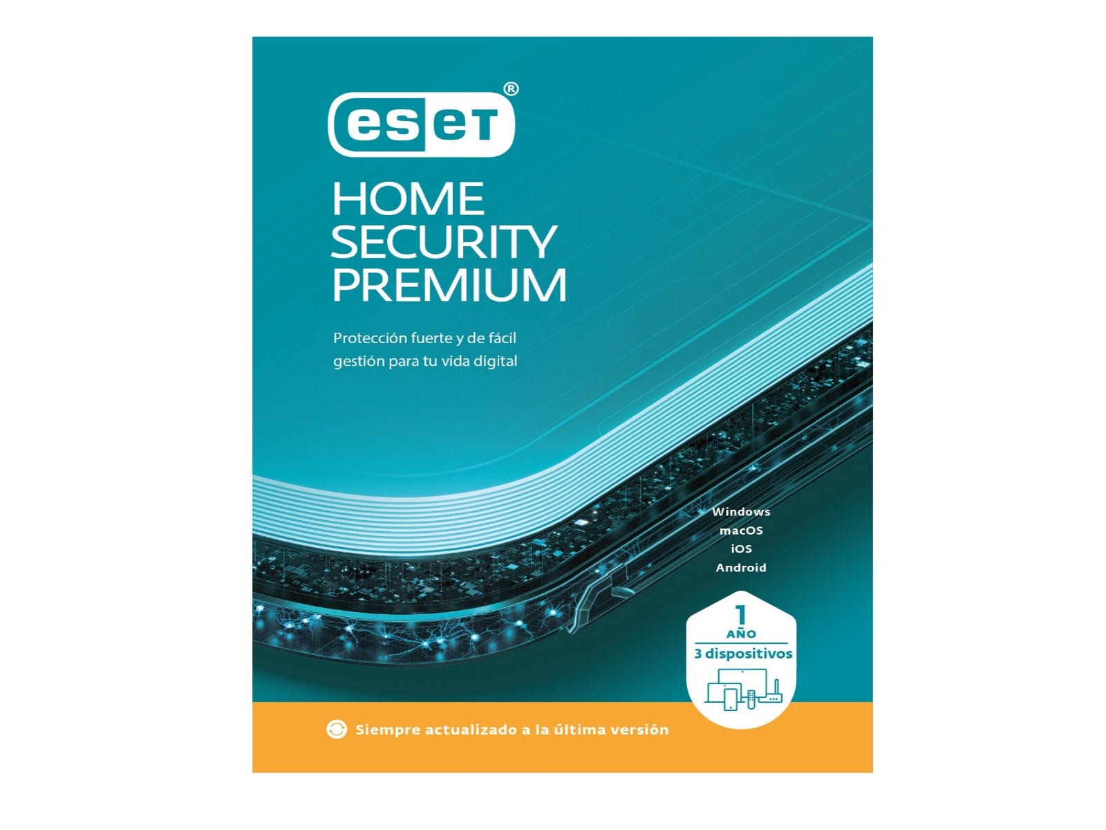 Licencia Virtual ESET Home Security Premium para 3 Dispositivos por 1 Año