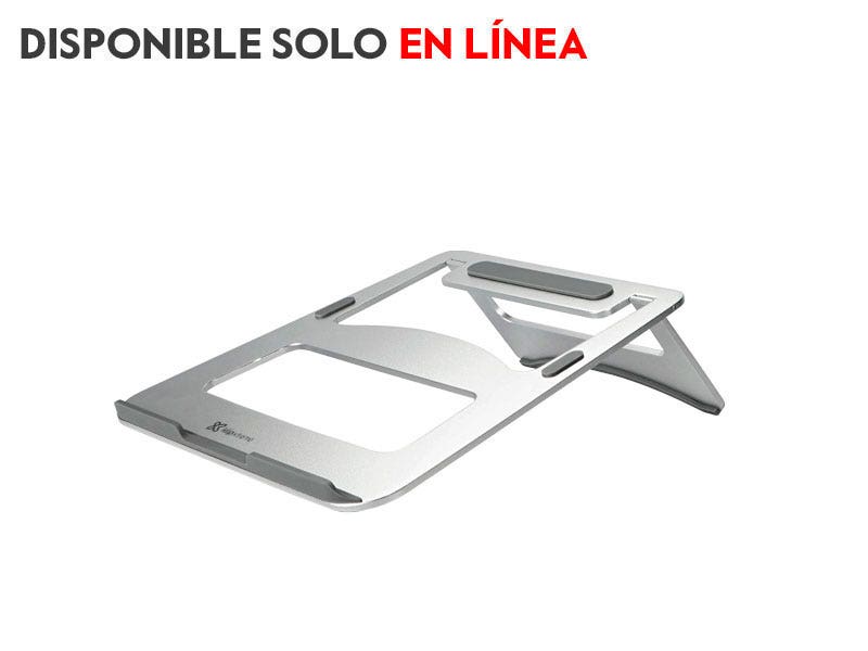 Base para computadora metálica, plegable