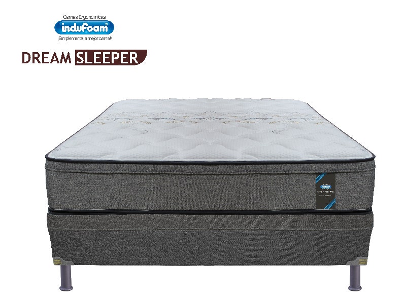 Cama Imperial Indufoam Dream Sleeper Base Acolchada