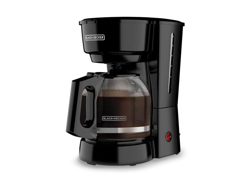 Black+Decker, CM0916B, Cafetera de 12 Tazas, Filtro Permanente, Color Negro