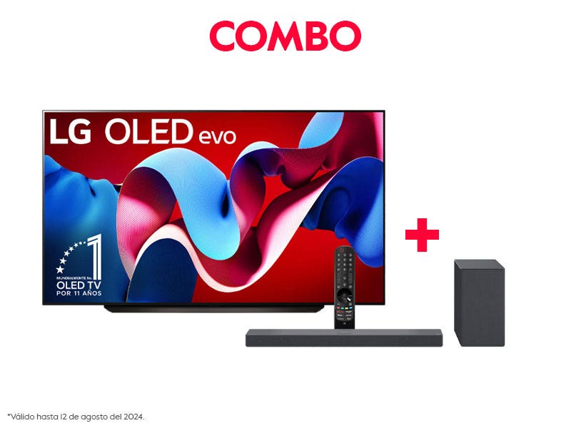 COMBO TV OLED83C4 + SOUNDBAR SC9S