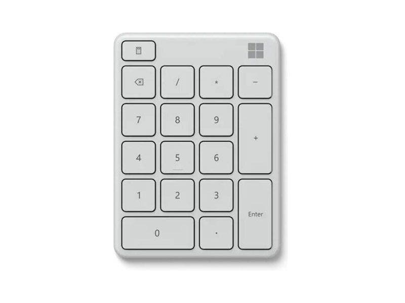 Teclado Numérico Bluetooth Blanco