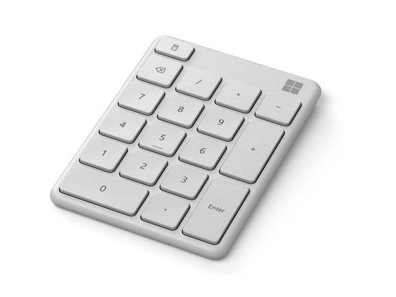 Teclado Numérico Bluetooth Blanco