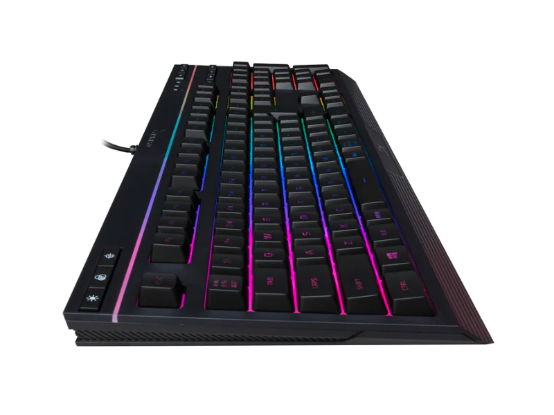 Teclado HyperX Alloy Core RGB Gaming Alámbrico con Iluminación (Negro)