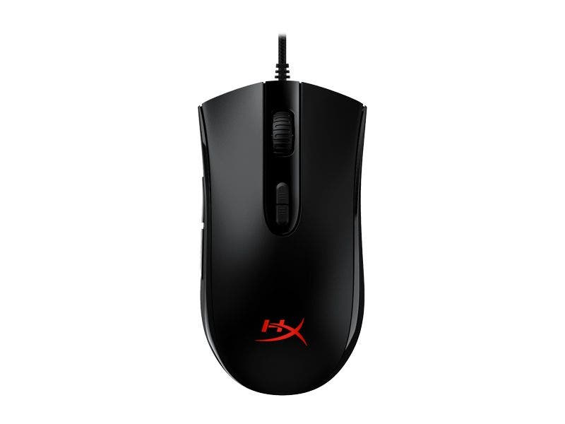 Mouse HyperX Pulsefire Core Gaming Alámbrico con Sensor Óptico (Negro)