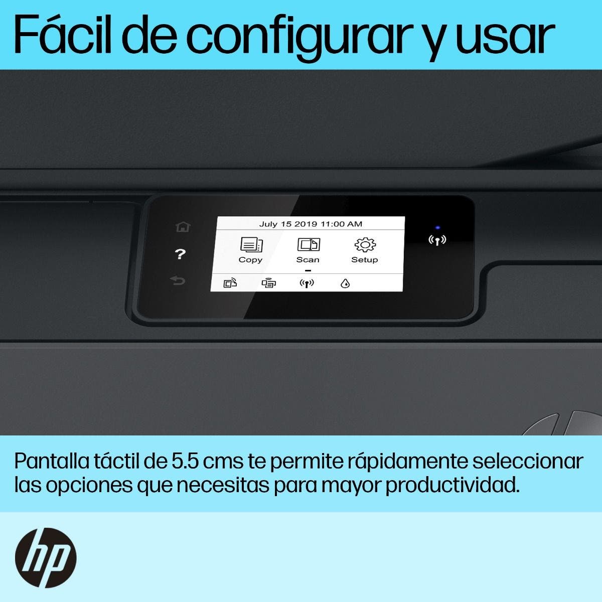 Impresora HP 530 Multifuncional WiFi Smart Tank Todo en Uno