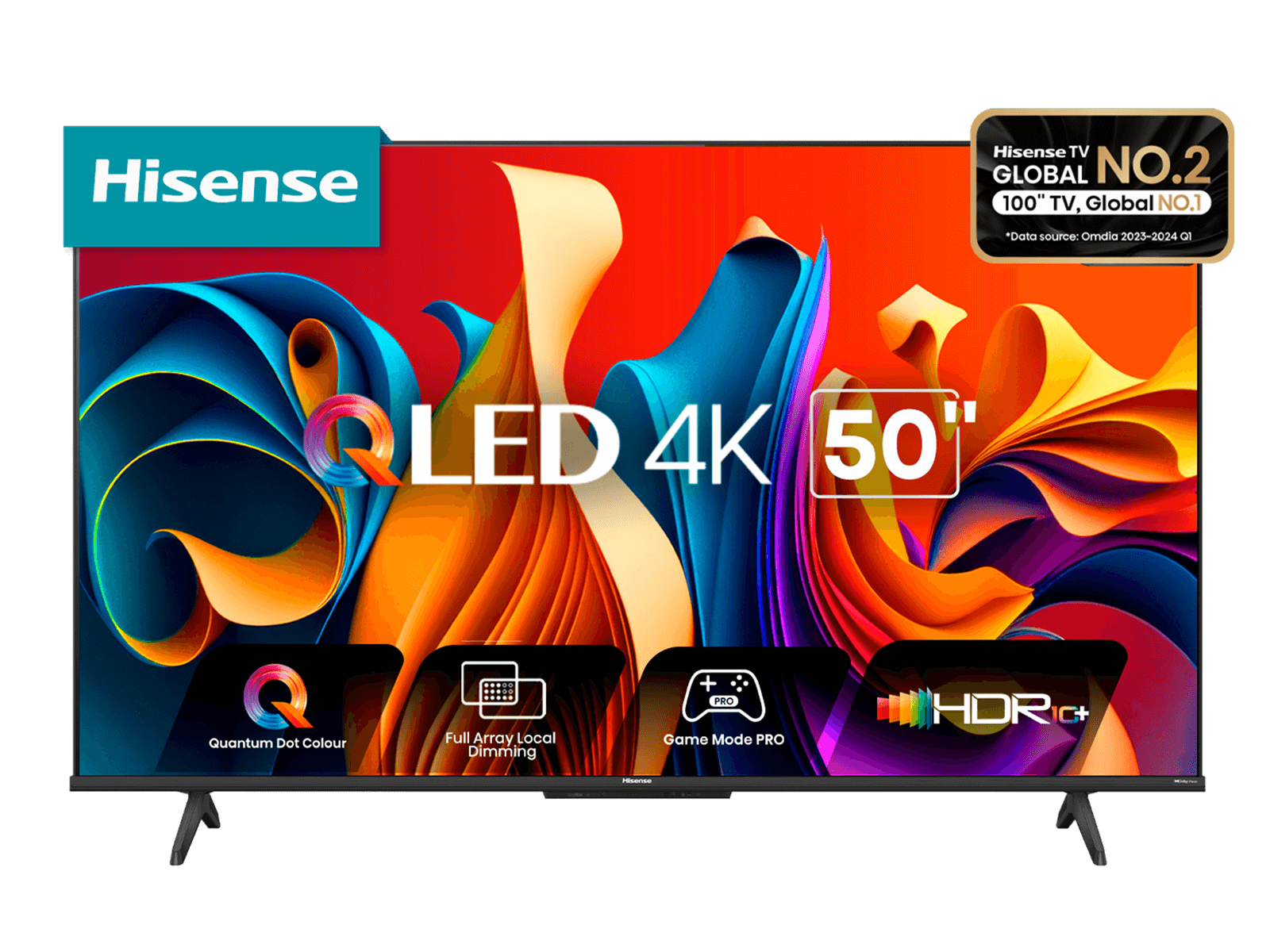 Hisense 50QD6N 50" Google TV QLED TV Ultra HD-4K