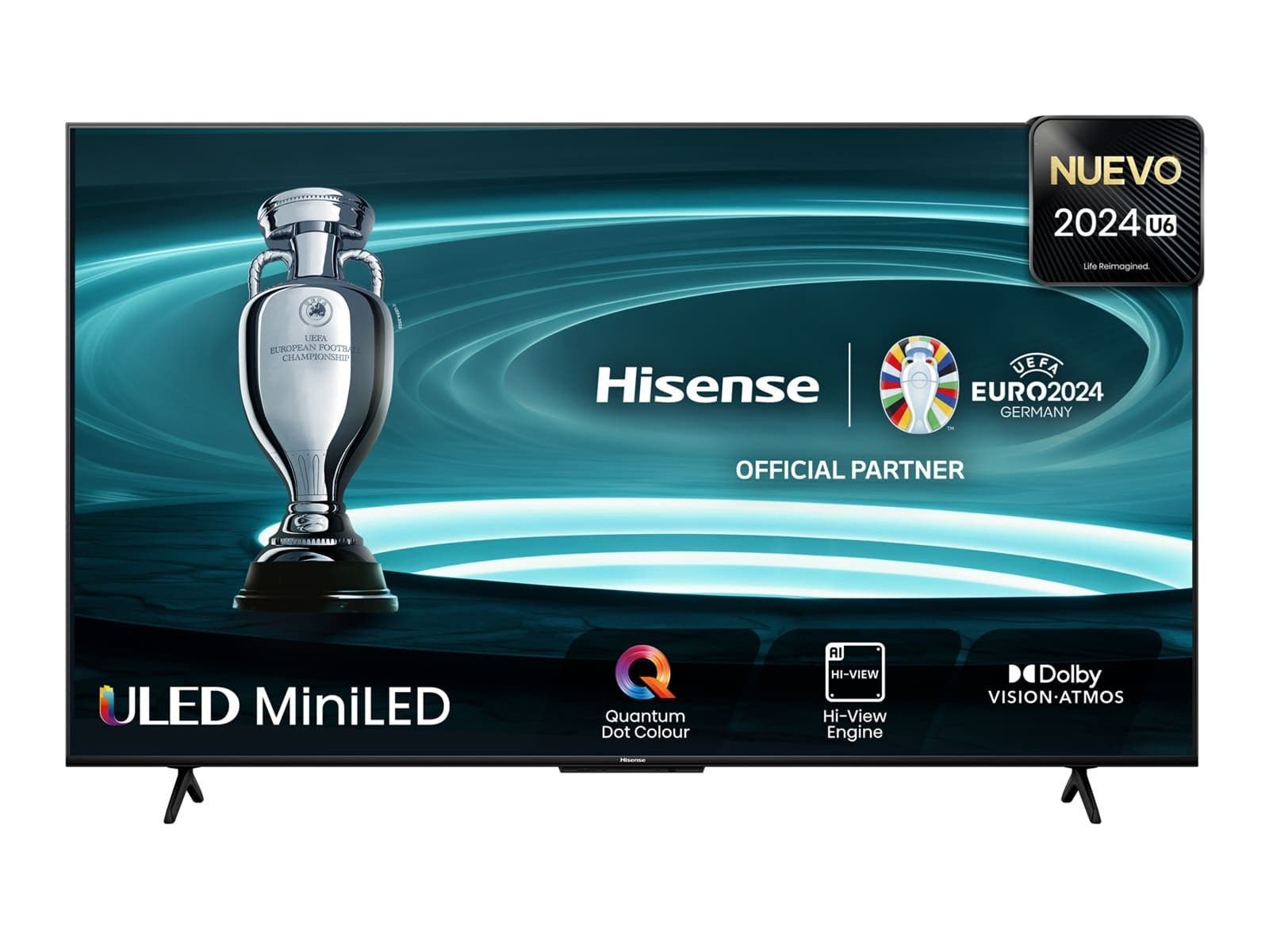 Hisense 55U6N  MiniLED 55" UHD-4K con Google TV