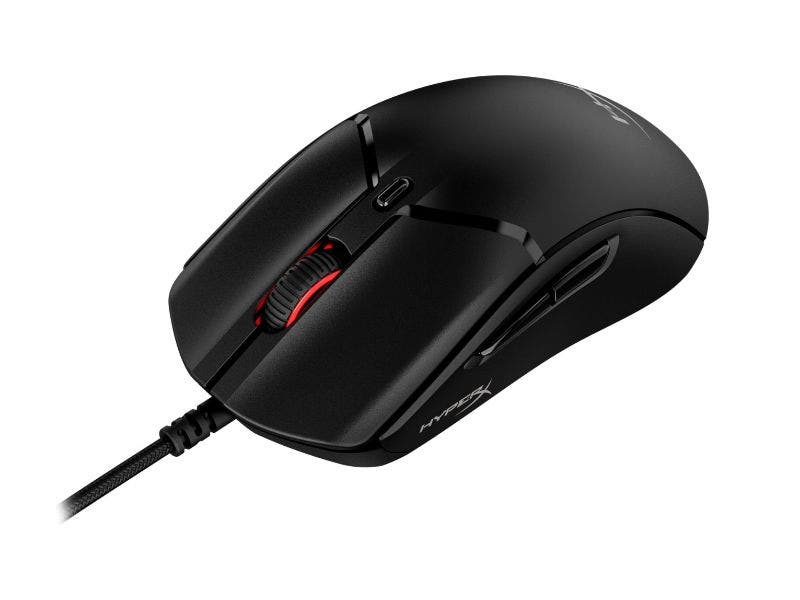 Mouse HyperX Pulsefire Haste 2 Gaming Alámbrico con Sensor HyperX 26K (Negro)