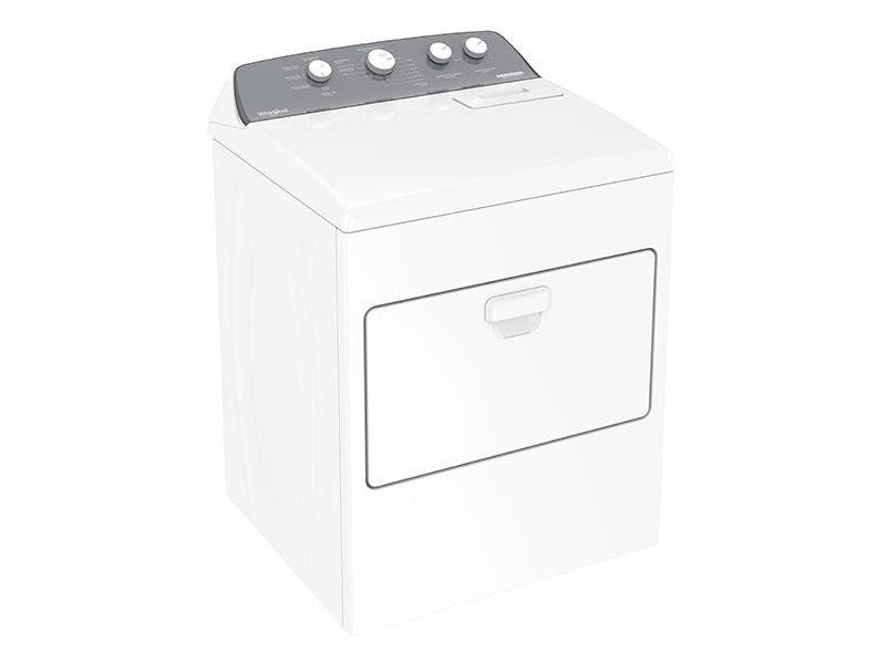 Secadora de ropa de 44 libras de capacidad, eléctrica, color blanco. Whirlpool 7MWED2040JM.