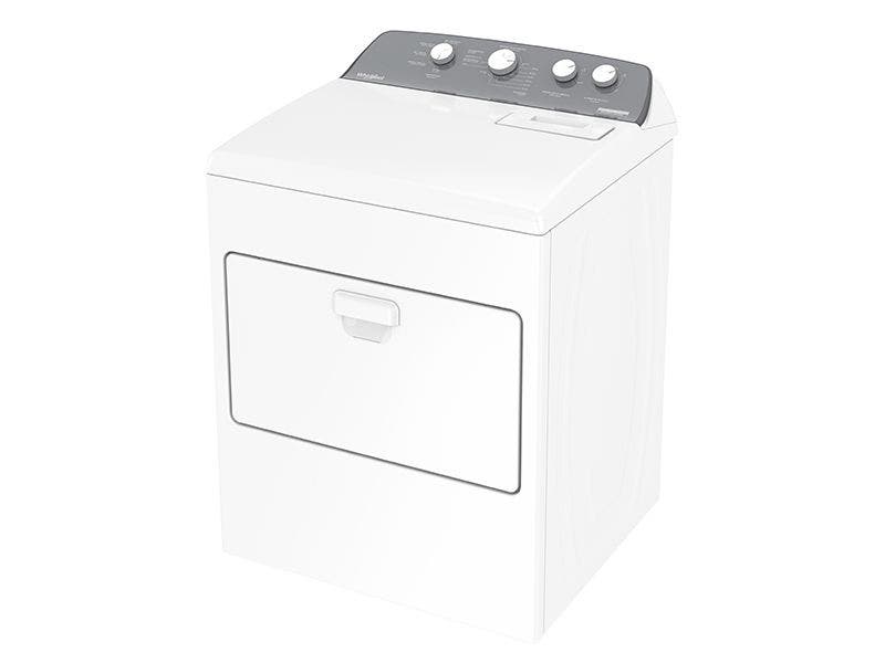 Secadora de ropa de 44 libras de capacidad, eléctrica, color blanco. Whirlpool 7MWED2040JM.