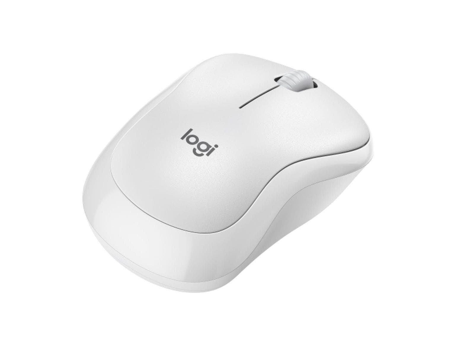 Mouse Logitech M240 Bluetooth Inalámbrico Silencioso (Blanco)