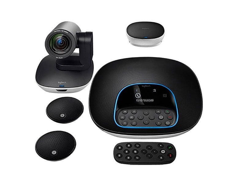 Sistema de Videoconferencia logitech