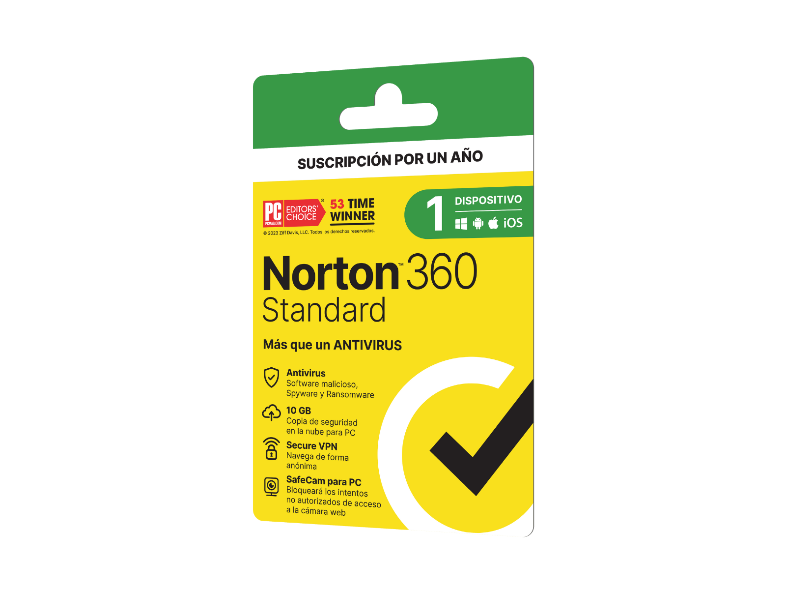 Tarjeta Norton 360 Standard 1 Dispositivo de 12 Meses