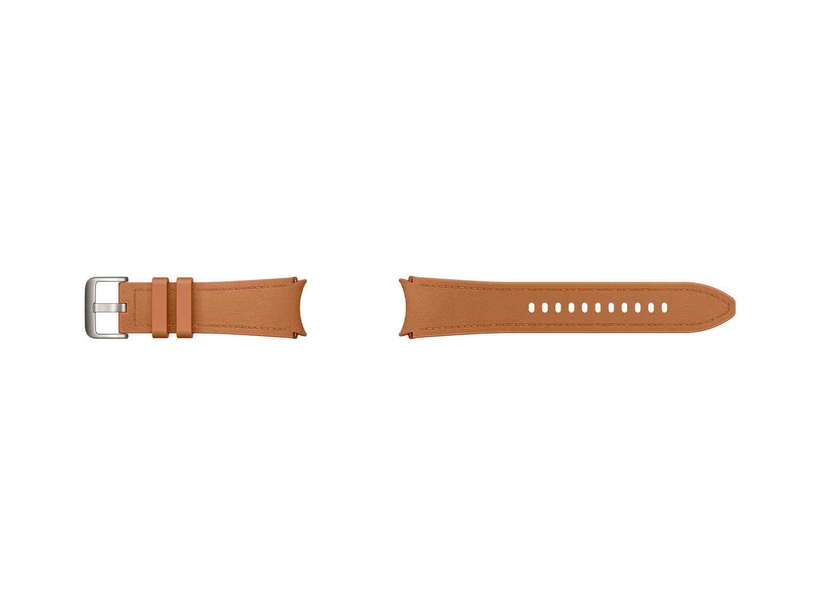 Samsung, Hybrid Leather Band para Watch 6 M/L (Café)