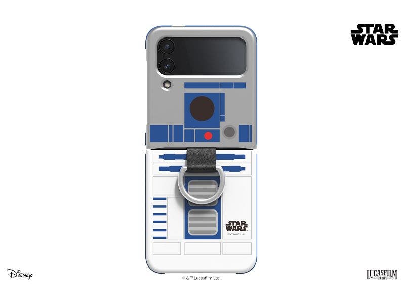 Samsung, Estuche R2-D2™ con Ring Grip para Z Flip4