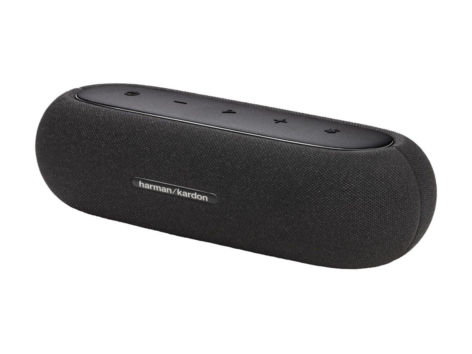 Bocina Harman Kardon Luna Inalámbrica con Resistencia al Agua y Polvo (Negro)