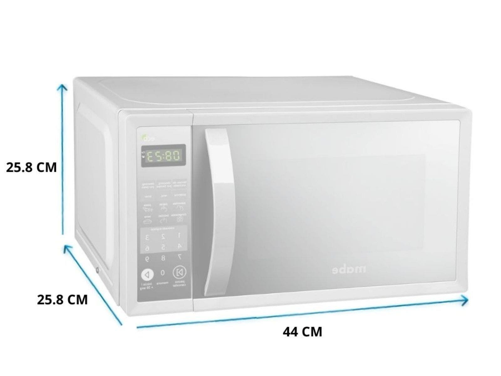 HORNO MICROONDAS DIGITAL DE 0.7 PIES CUBICOS MABE 