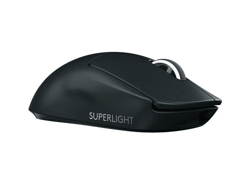 Mouse Logitech PRO X Superlight Inalámbrico Gaming con Sensor Hero 25K (Negro)