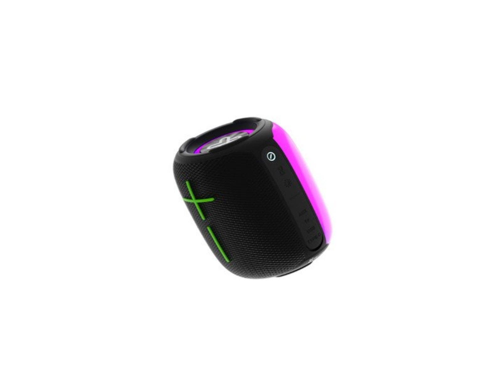 Bocina Klip Xtreme Zound Fire Inalámbrica Con Luces LED ( Negra )