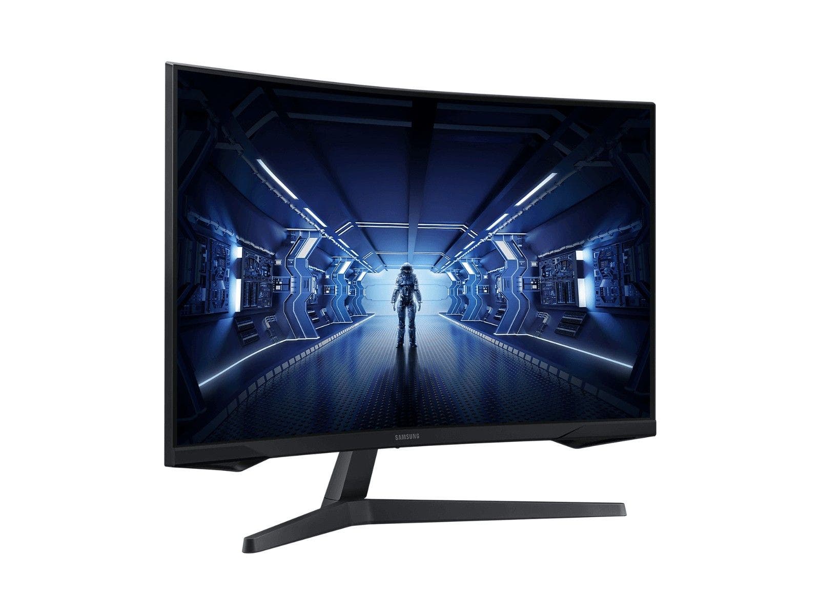 Monitor Samsung de 32" Odyssey G5 Gaming, WQHD, 144Hz, 1ms, FreeSync Premium, 1000R Curvo