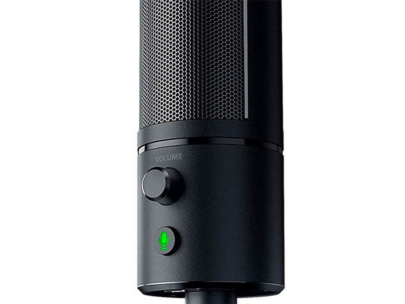 Micrófono Razer Seiren X Alámbrico y Compacto Supercardioide (Negro)