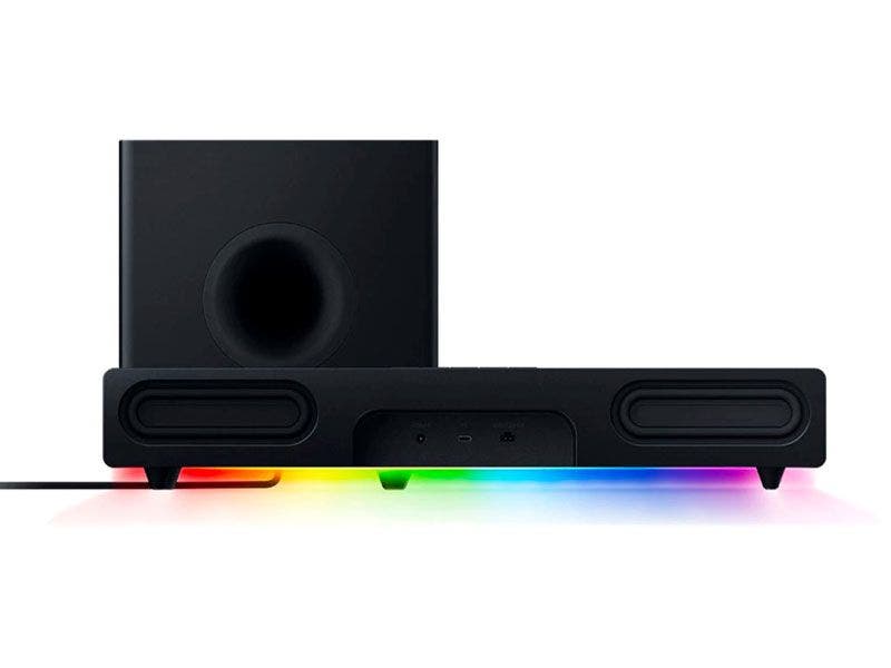 Barra de Sonido Razer Leviathan V2 con Subwoofer e Iluminación