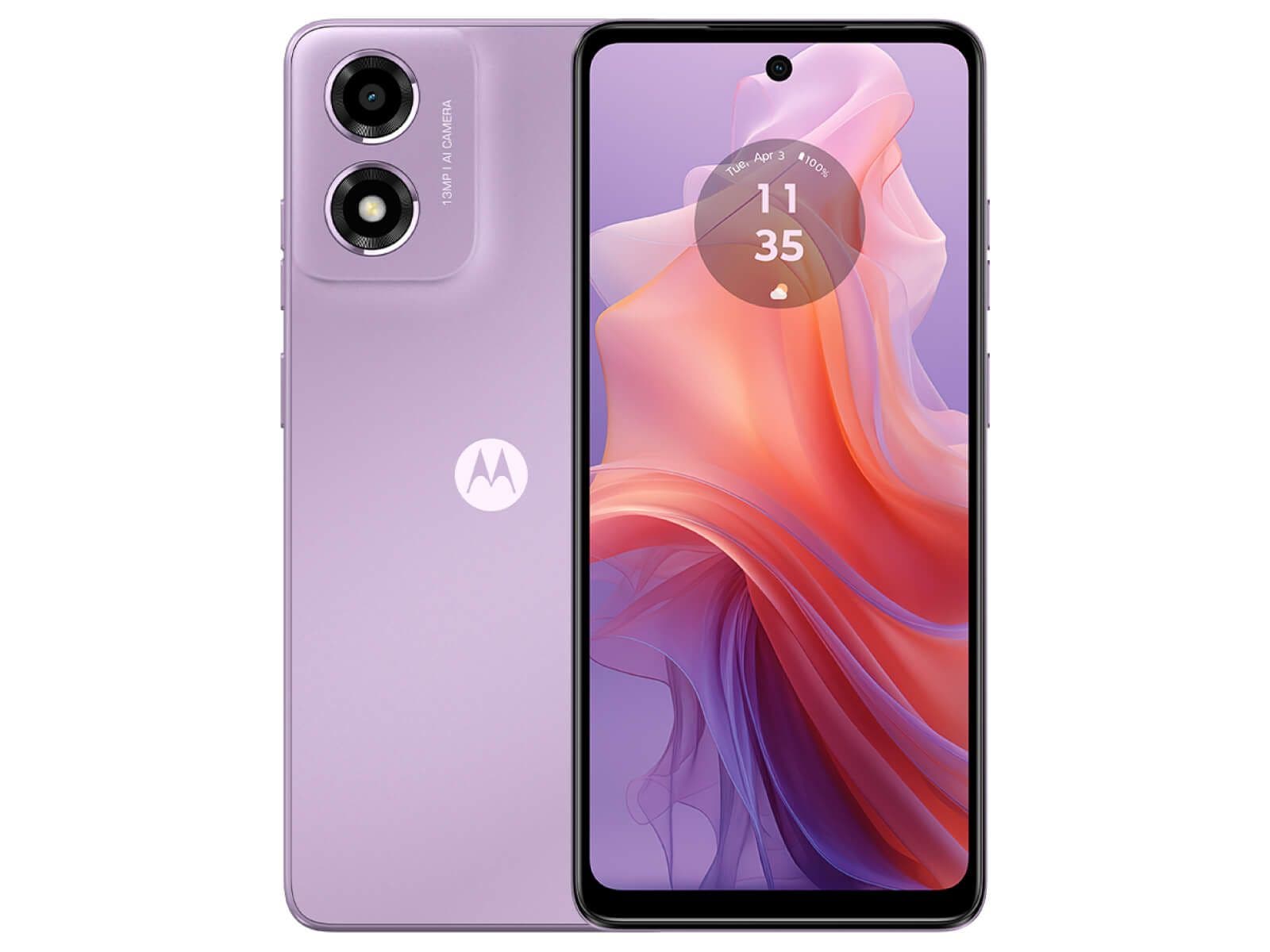 Motorola E14, 64GB /  2+2 RAM, Dual SIM, Liberado (Morado)