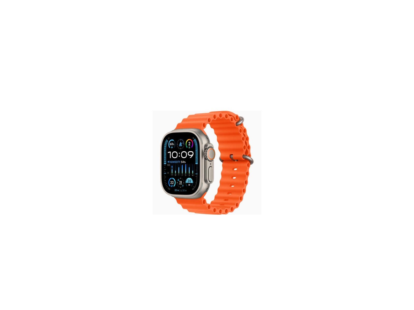 Apple Watch Ultra 2 GPS, 49mm (Ocean Band Naranja)