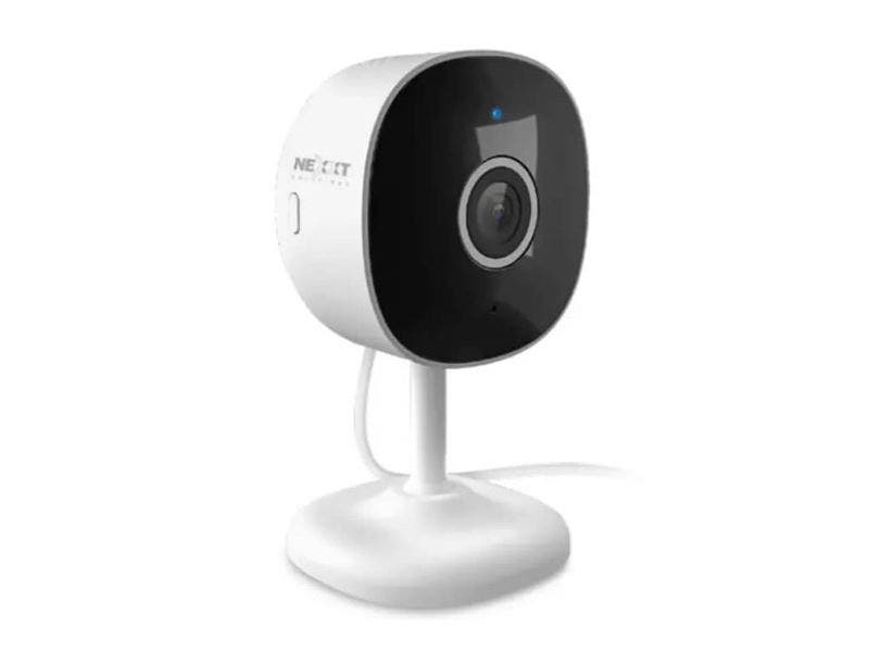 2 Cámara de vigilancia 2K para interior compatible con Googlee Assistant y Alexa, memoria SD. 